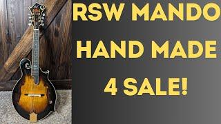 RSW Auction Hand Made Rosa Mandolin Like New