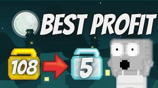 BEST LAZY PROFIT! [EASY TUTORIAL] | GROWTOPIA PROFIT