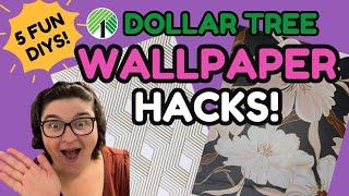 5 MIND-BLOWING Dollar Tree Wallpaper Ideas You Need to Try Now