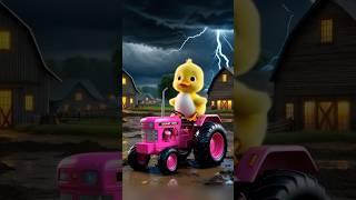 Duckrides Tractor #explore #duckrescue #duck #ducktales #duckling #funnyduck #duckcartoon #fy
