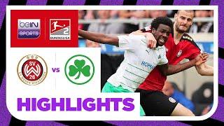 Wehen Wiesbaden v Greuther Furth | 2. Bundesliga 23/24 Match Highlights