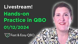 Let's Practice QBO - The Products and Services List, Adding a Non-Inventory Product to Buy