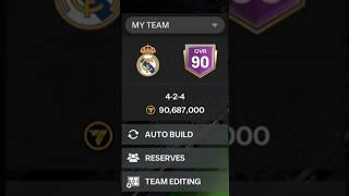 90 Ovr FC Mobile Team