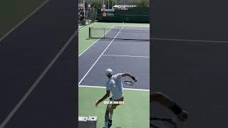 Jordan Thompson had to give it up for this wicked backhand winner by Seb Korda 