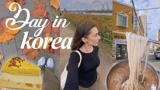 KOREA VLOG ️ daejeon trip! 38th floor starbucks!? noodle soup, science expo + solo night date