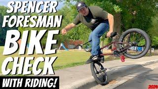 Spencer Foresman Bike Check 2024