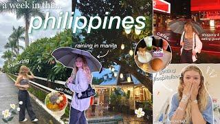 PHILIPPINES VLOG  exploring pampanga, getting hospitalized *lol*, filipino food & raining in manila