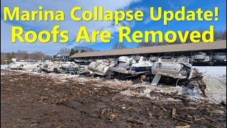 Marina Collapse Update - Removing The Roofs!