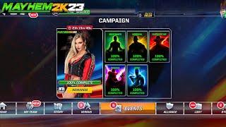 The Queen's reign campaign Event 100% Done wwe mayhem