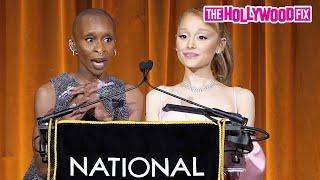 Ariana Grande & Cynthia Erivo Speak On Collaborating For Wicked At The National Board Of Review Gala