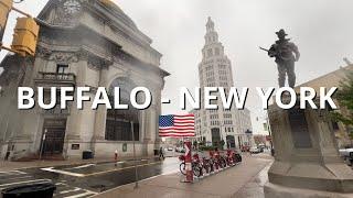 Walking In Downtown Buffalo, NY - EUA 2023 