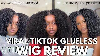 Glueless Wig Review | Viral TikTok Wig | OhMyPretty Wig Review