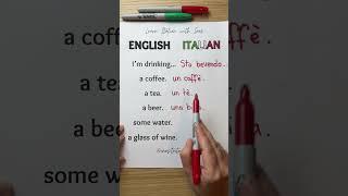 Learn Italian Vocabulary: Common Drinks Explained! 