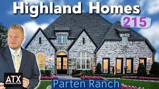 NEW! Highland Homes 215 Plan | 4 Bed | 3.5 Bath | 3350 SF | 3 Car Garage | Parten Ranch | Austin