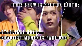 THE most straight up EVIL survival show - Starlight Boys Shadiest Moments Part 1