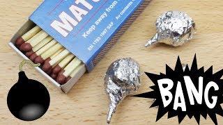 Make Fireworks From Matches - SEE MY KEVS HACKS CHANNEL FOR MORE LIKE THIS