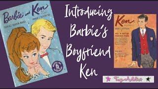 Barbie 1962 Booklet ~ Introducing Barbie's Boyfriend Ken! ~ Toy-Addict