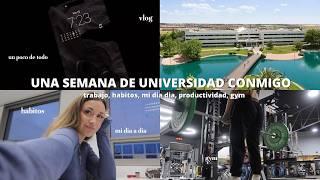 UNA SEMANA CAOTICA CONMIGO‍️ * universitaria* | habitos, productividad, tiempo a solas, gym....