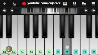 Jeene Laga Hoon (Atif Aslam) - Easy Mobile Piano Tutorial | Jarzee Entertainment