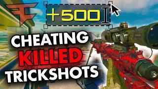 How FAKERY Destroyed CoD Trickshotting (History of Cheaters)