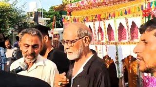 खेमे जले || Noha 2024 ||Janab Mazhar Abbas Naqvi || Moharram 2024 || Hussainpur Saharanpur || Janab