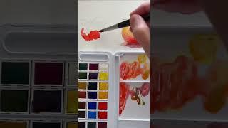 Watercolor Wet in Wet vs Wet on Dry #art #arttutorial #watercolor #watercolortutorial