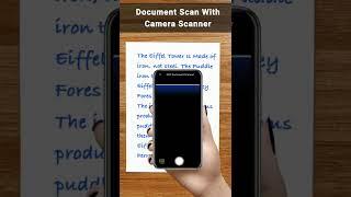 Documents Scan With Camera Scanner