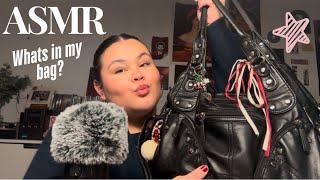 ASMR Whats in my bag??? 