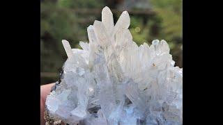 Quartz crystals, Pyrite and Galena mineral specimen from the Madan field in Bulgaria