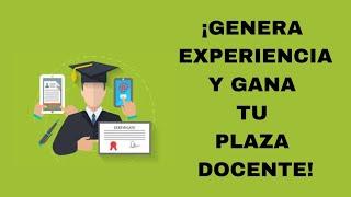 3 maneras de GENERAR EXPERIENCIA DOCENTE 2025