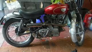 Royal Enfield 350 Scrambler, early fifties - introduction.