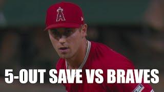 Ben Joyce Gets the 5-Out Save vs Braves!!