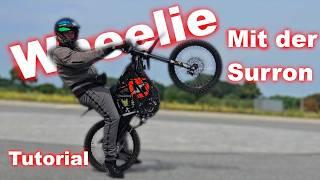 Surron light beeWheelie Tutorial für Beginner