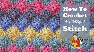 How To Crochet Harlequin Stitch