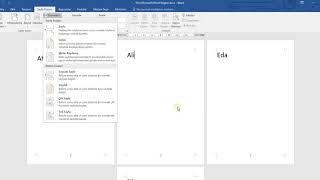 Word - Kesmeler (Bölüm Oluşturma)-Farklı sayfa numarası oluşturma