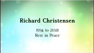 Tribute video for Richard Christensen