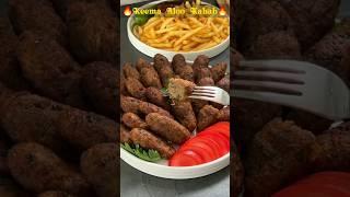 Keema Aloo Kabab  #shorts #short #youtubeshorts #shortvideo