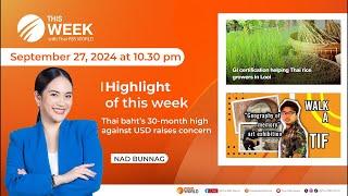 This Week with Thai PBS World 27th September 2024