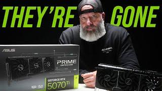 Aaaaaand They're Gone - Nvidia 5070 Ti for MSRP?