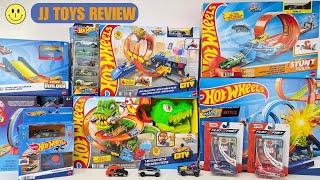 Hot Wheels Let's Race Toys Unboxing Review ASMR | Flat 2 Fast Racer Car