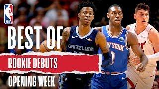 2019 Draft Class Make NBA Debuts | Ja Morant, RJ Barrett, Tyler Herro & More