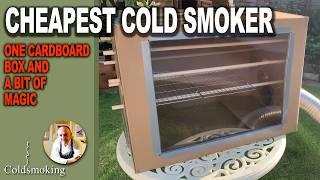 The Ultimate Cost Effective Cardboard Cold Smoker -