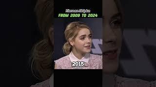 Kiernan Shipka evolution #thenandnow #evolution #beforeandafter #shorts #actress