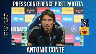 CONFERENZA CONTE post NAPOLI-ROMA 1-0 | LE PAROLE DI CONTE PRESS CONFERENCE