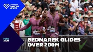 Kenny Bednarek maintains winning streak with sub-20 clocking in Eugene - Wanda Diamond League