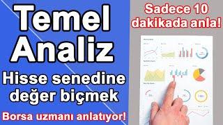 Temel analiz nedir ve nasıl yapılır? Hisse senedine değer biçmek