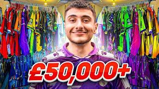 MY $50,000 FOOTBALL SHIRT COLLECTION!