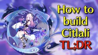 Citlali Guide: TL;DR Version