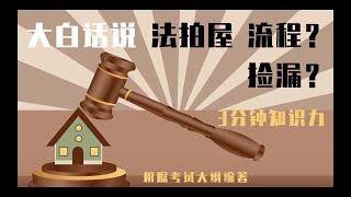 14讲【房地产执照考试】 法拍屋 Foreclosure| 法拍屋流程| 法拍前|法拍后|美国房地产经纪人考试