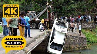 ️The DEADLIEST BRIDGE ON PLANET EARTH The Serial K¡ller FLAT BRIDGE In Jamaica Walking Tour 2023 4K